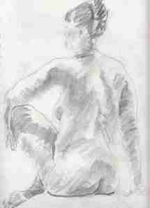 Monica's Back and Foot